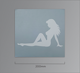 sexy girl sticker decal product image