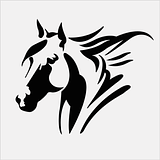 horse decal sticker image